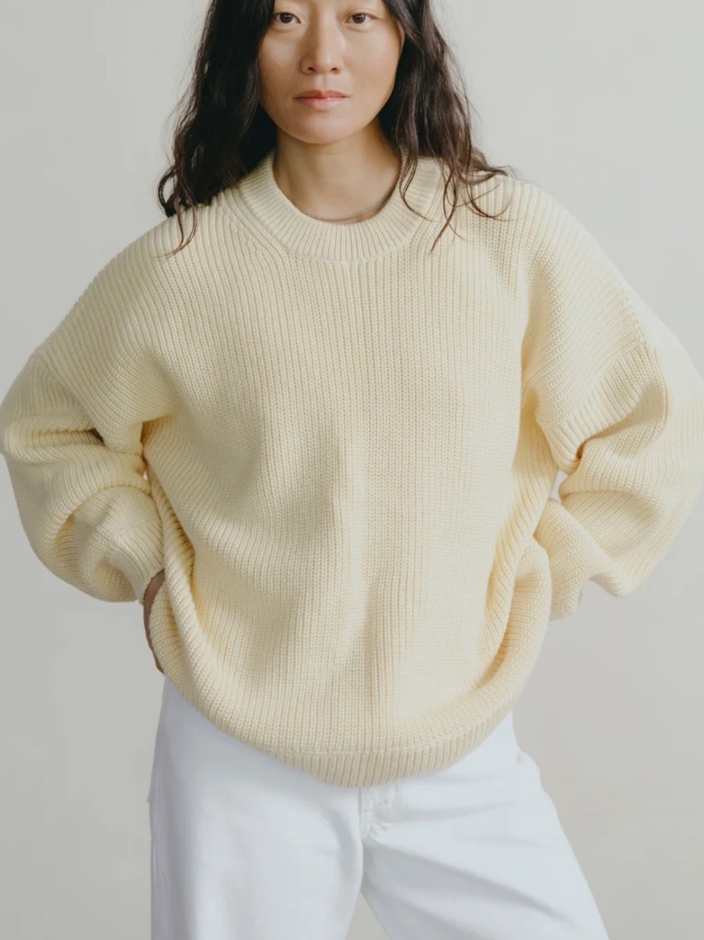 Ozma Chloe Crew in Butter
